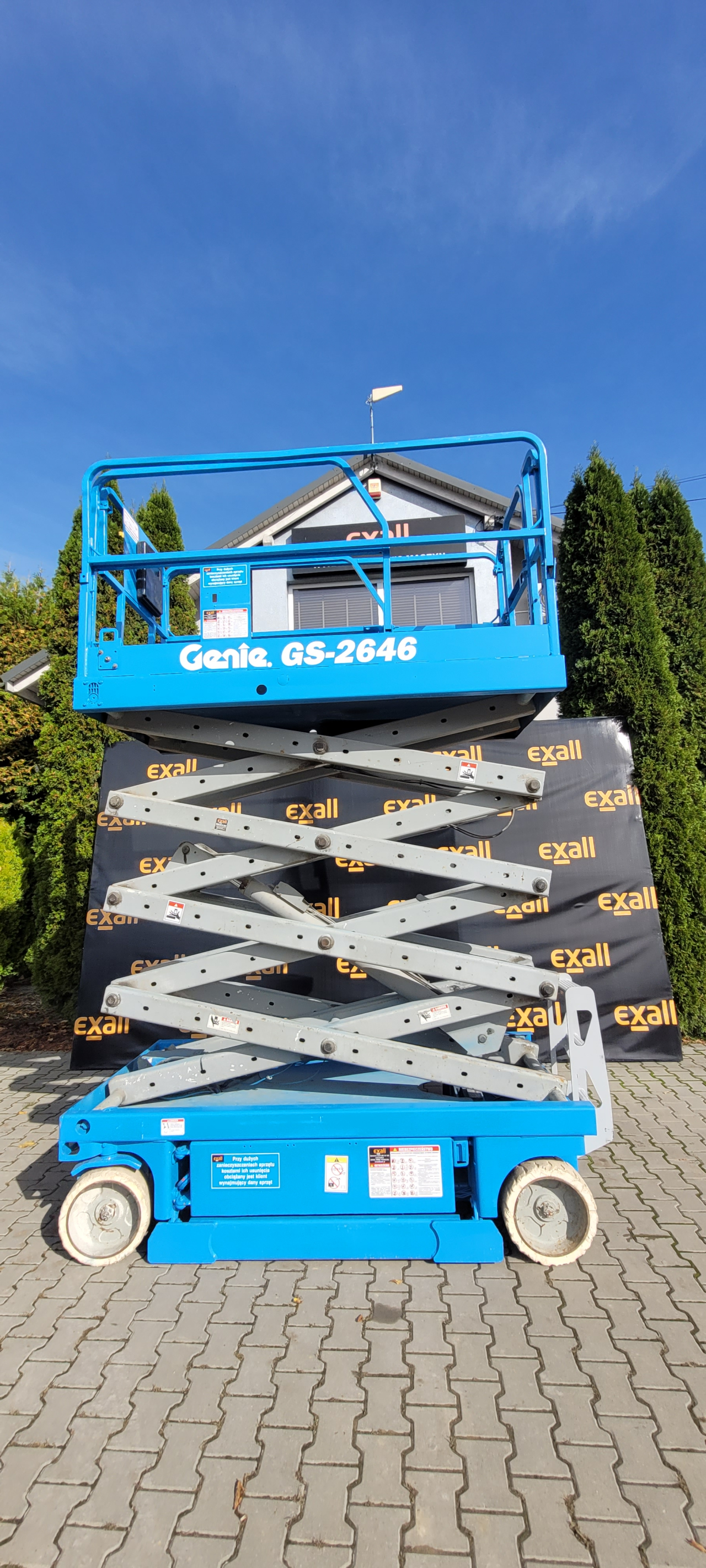 Podnośnik nożycowy elektryczny 10m GENIE GS 2646